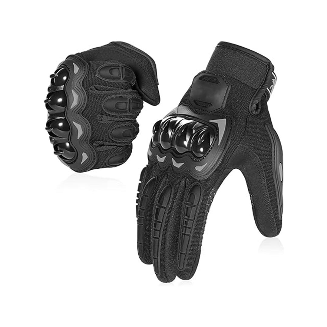 Motorcycle Gloves for Men & Women – Full Finger, Touchscreen Gloves for Riding, Cycling, & Racing Kings Wear Apparel