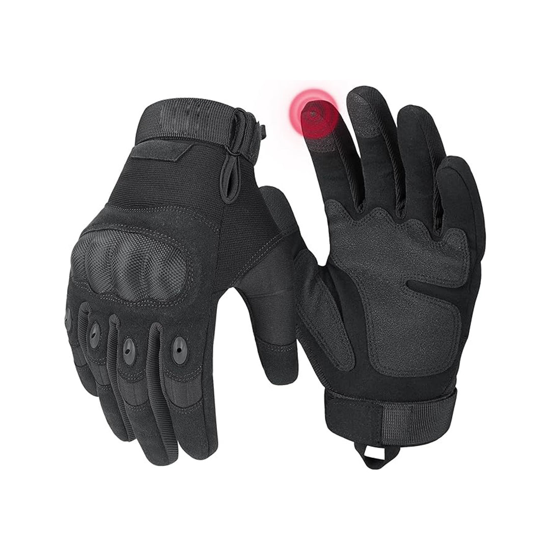 Men's Tactical Gloves – Touchscreen, Hard Shell Protection & Palm Padding for Outdoor Sports Kings Wear Apparel