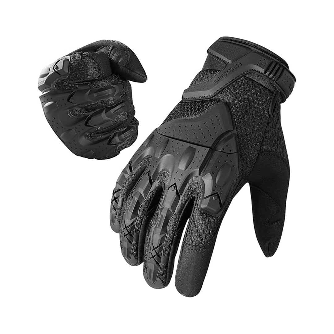 Motorcycle Gloves for Men – Impact Protection, Breathable Comfort & Touchscreen Capable for Daily Cruising Kings Wear Apparel