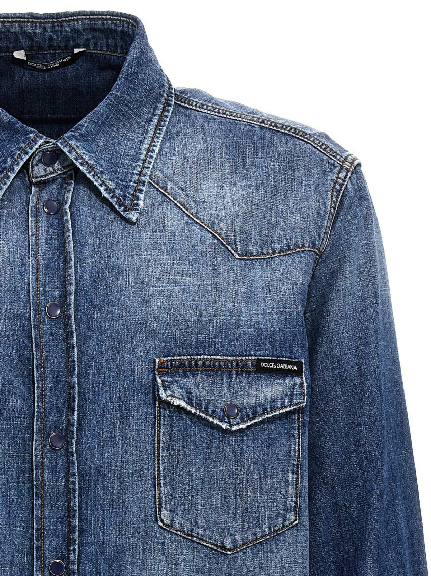Light Blue Denim Shirt | Classic & Casual Button-Down – Men's & Women's Stylish Denim Shirt Kings Wear Apparel