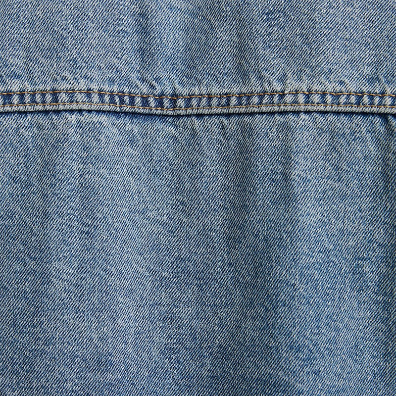Vintage Blue Denim Jacket with Sherpa Lining – Cozy, Classic Style for Any Season Kings Wear Apparel