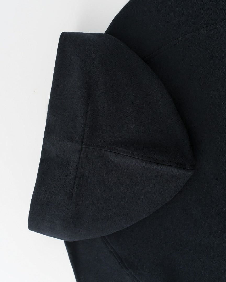 Singular Black Hoodie - Classic Black, Comfortable Fit for Everyday Kings Wear Apparel