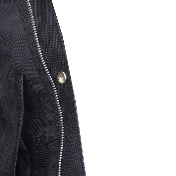Leather Motorcycle Vest | SOA Style with Zipper Closure – Classic Biker Vest for Men Kings Wear Apparel